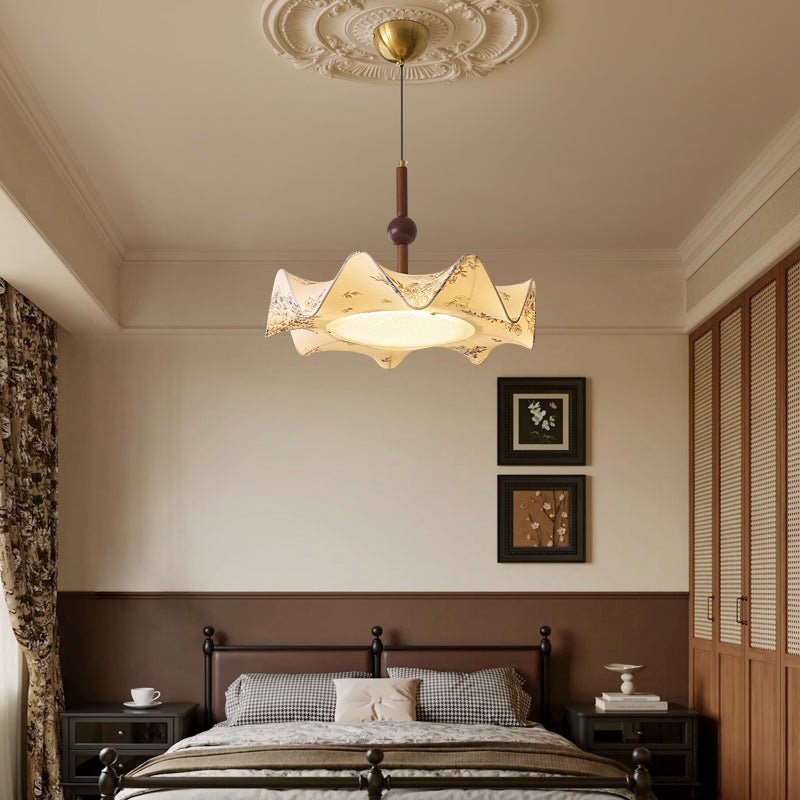 Verrenis Fabric Pendant Light-Moonnatur