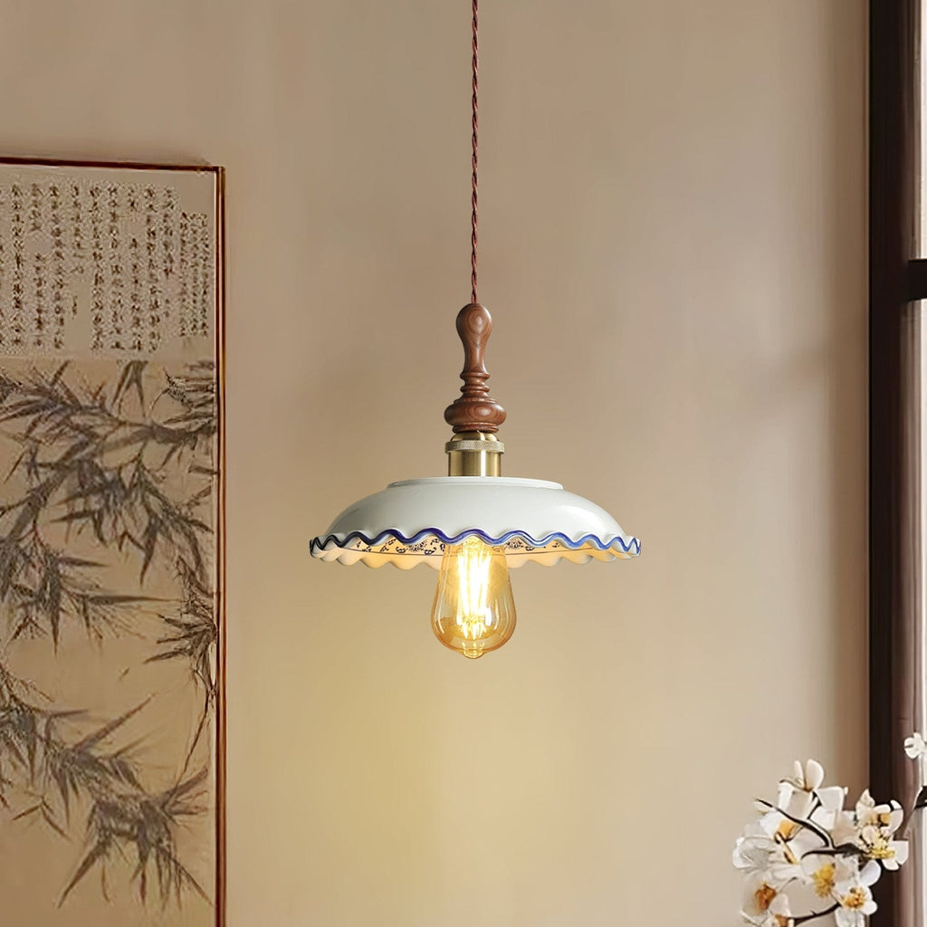 Cumberelia Ceramic Pendant Light-Moonnatur