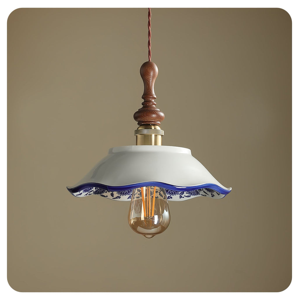 Cumberelia Ceramic Pendant Light-Moonnatur