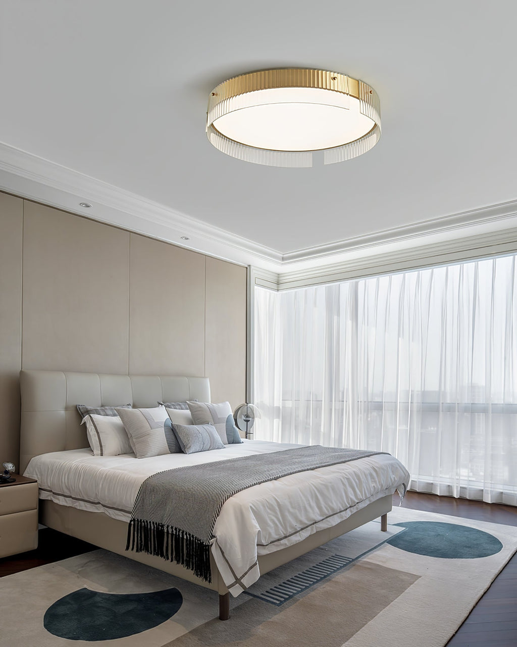 Tareneth Acrylic Ceiling Light-Moonnatur