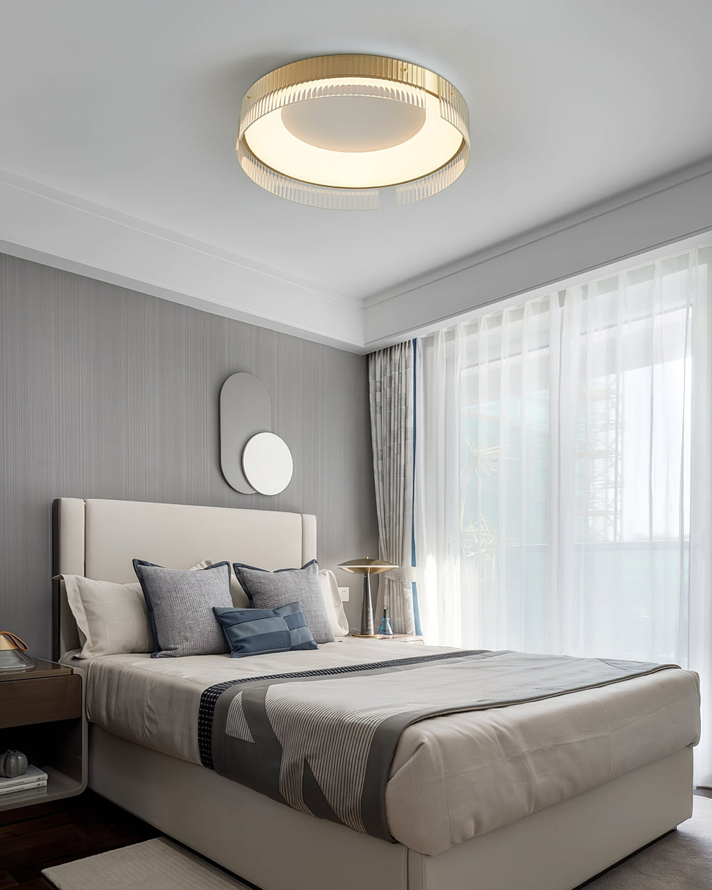 Tareneth Acrylic Ceiling Light-Moonnatur