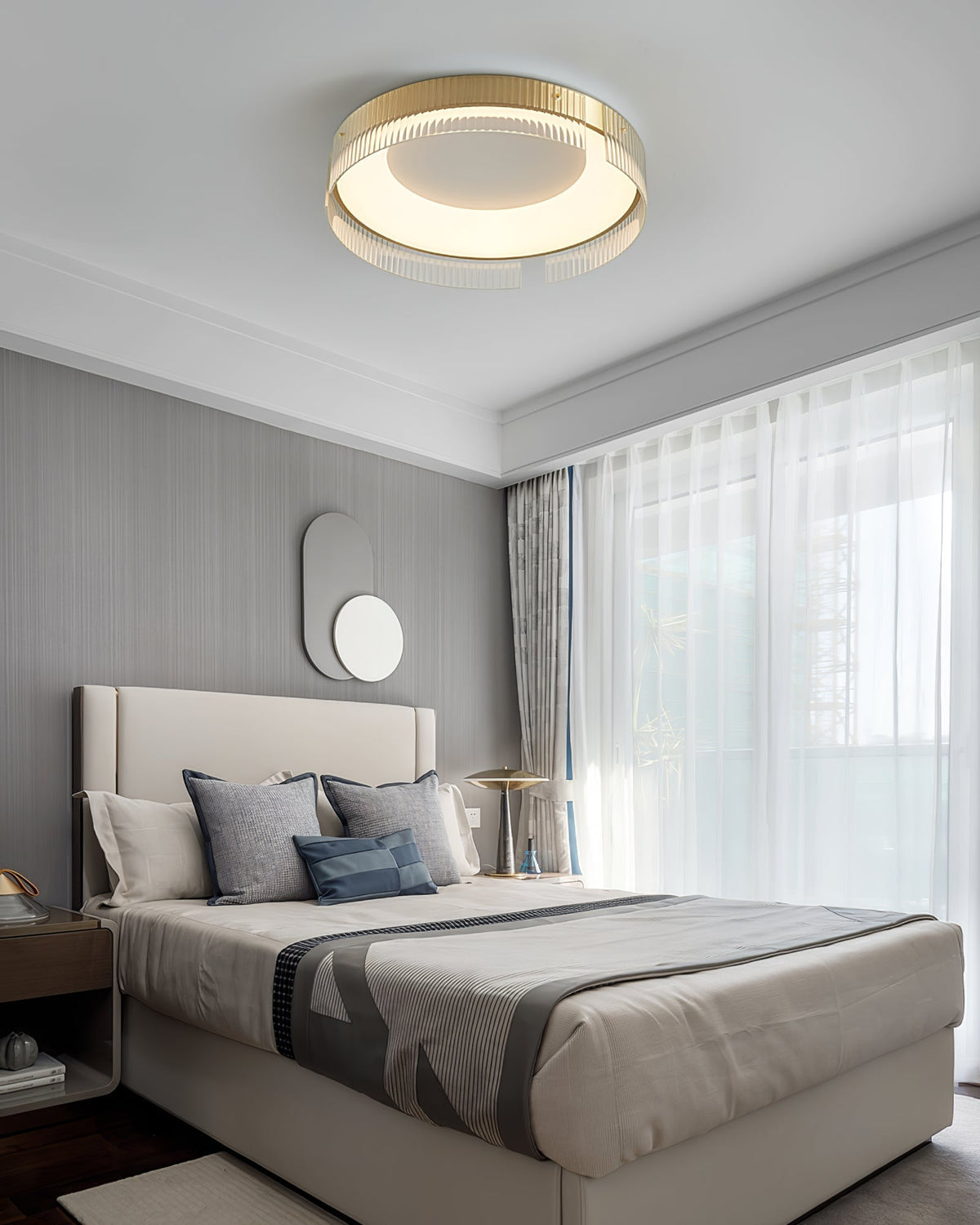 Tareneth Acrylic Ceiling Light-Moonnatur