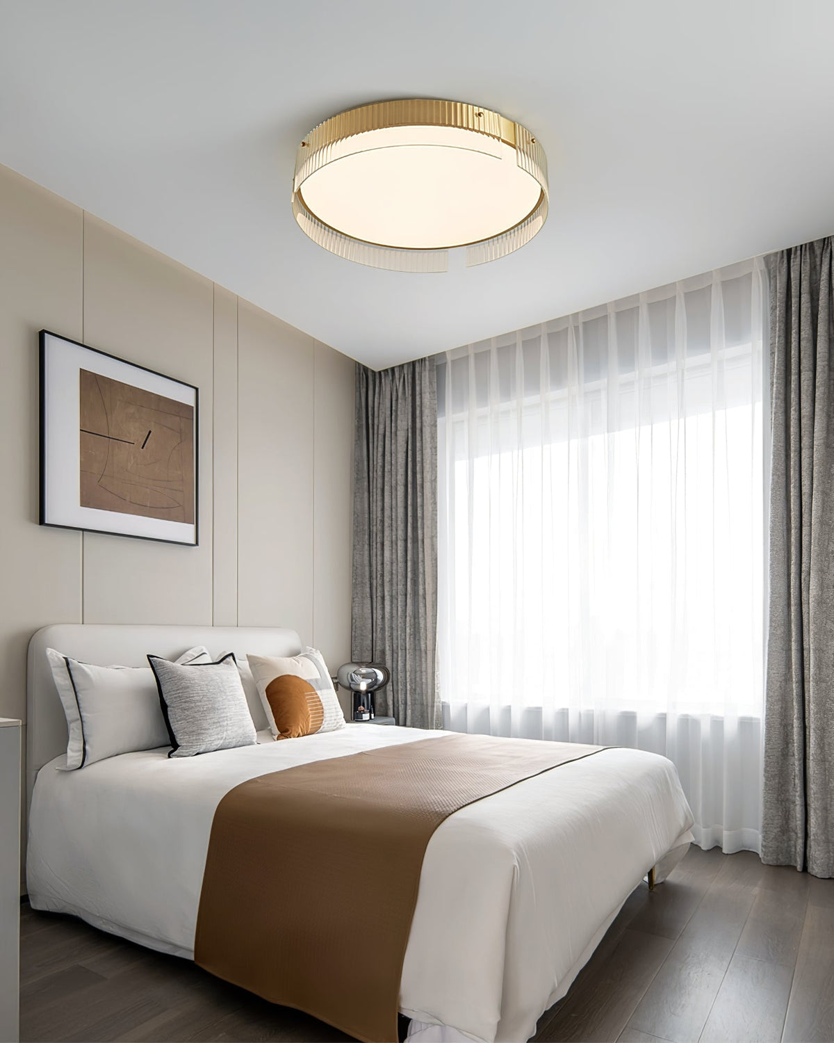 Tareneth Acrylic Ceiling Light-Moonnatur
