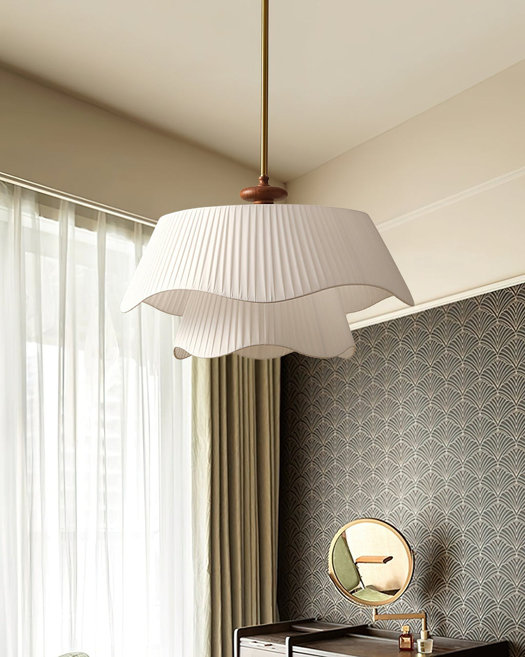 Dawnmere Glass Pendant Light-Moonnatur