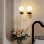Lareneth Glass Wall Light-Moonnatur