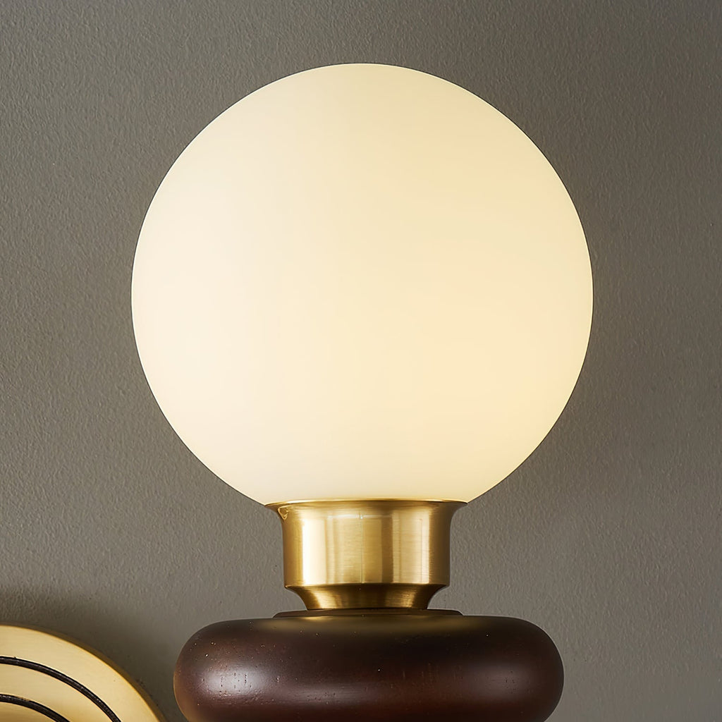 Lareneth Glass Wall Light-Moonnatur