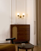 Lareneth Glass Wall Light-Moonnatur