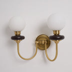 Lareneth Glass Wall Light-Moonnatur