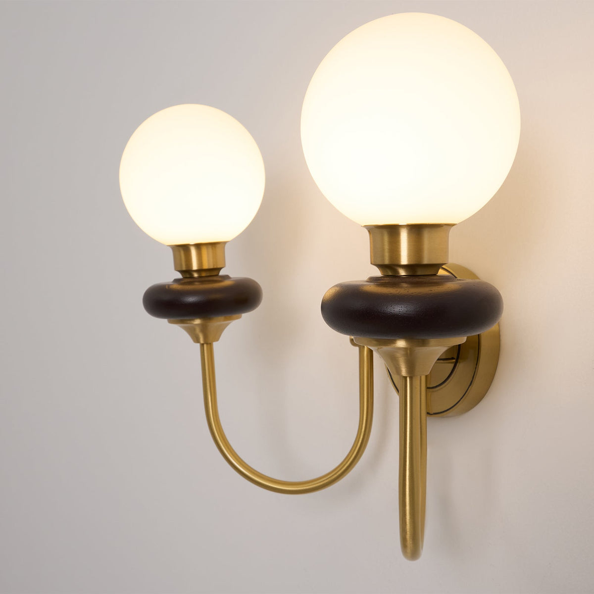 Lareneth Glass Wall Light-Moonnatur