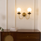 Lareneth Glass Wall Light-Moonnatur