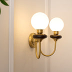 Lareneth Glass Wall Light-Moonnatur