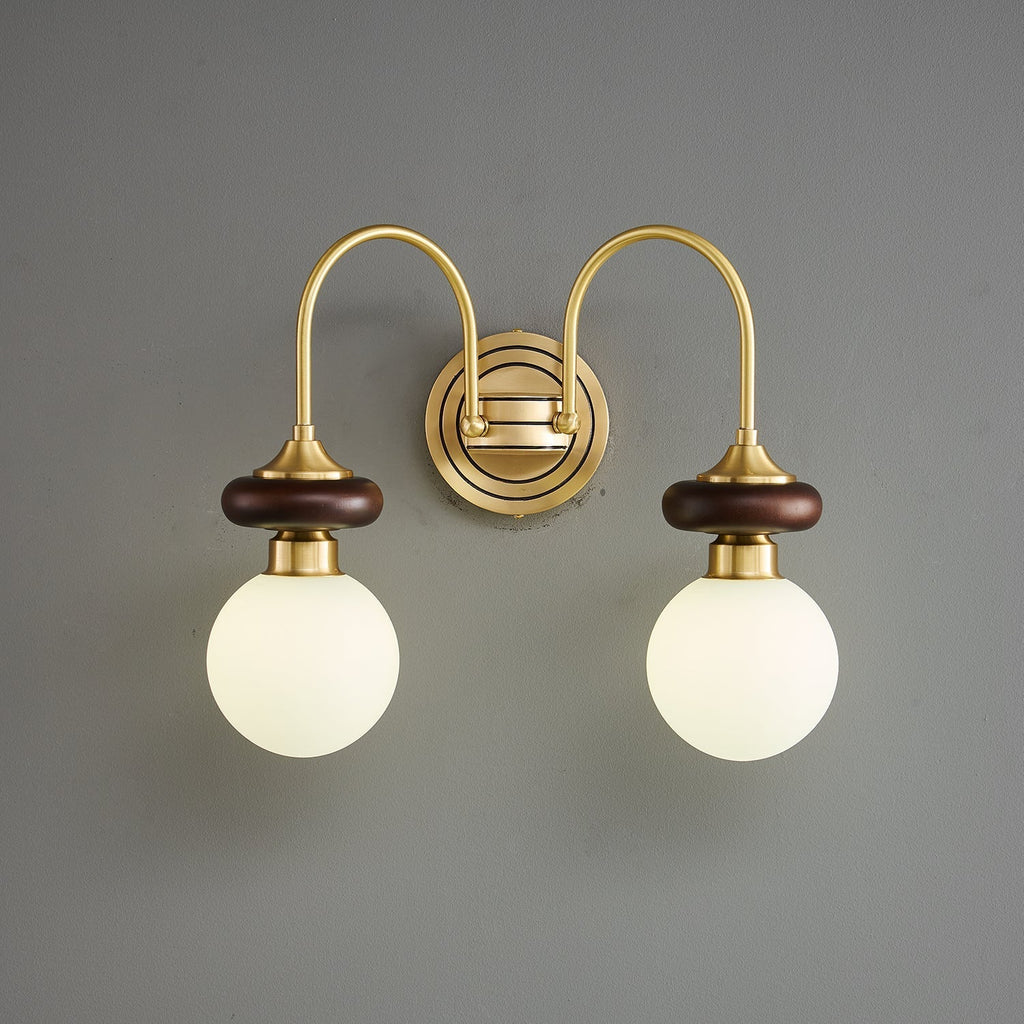 Lareneth Glass Wall Light-Moonnatur