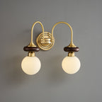 Lareneth Glass Wall Light-Moonnatur