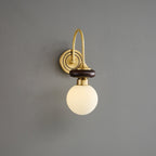 Lareneth Glass Wall Light-Moonnatur