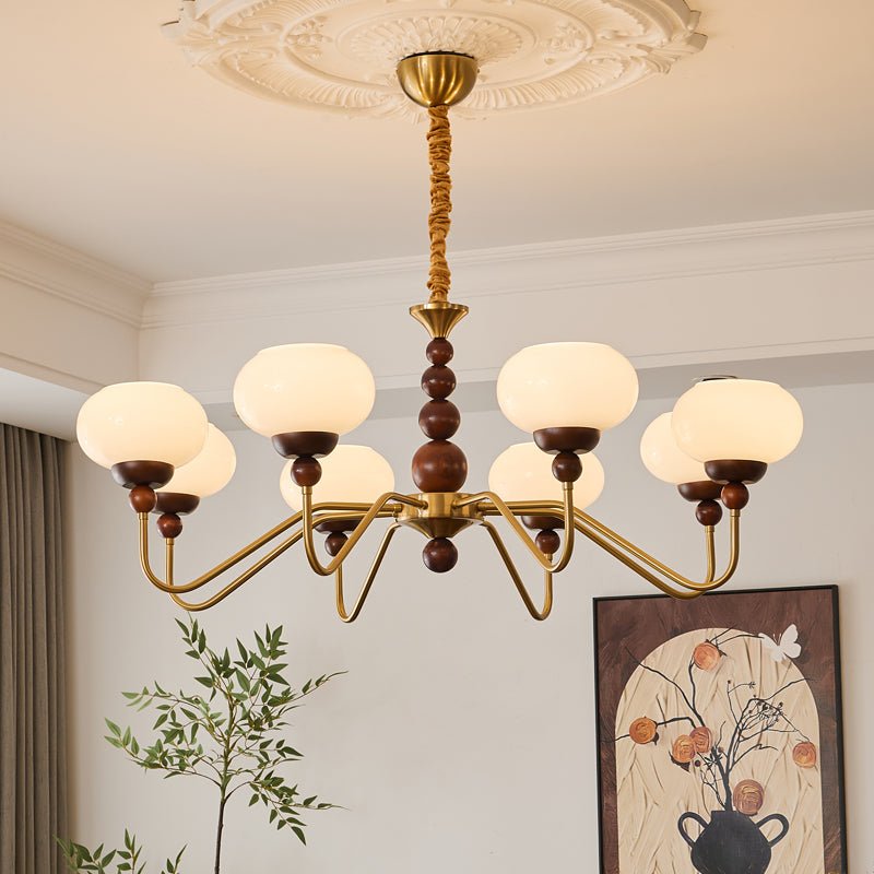 Verdeneth Glass Chandelier-Moonnatur