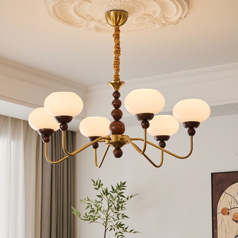 Verdeneth Glass Chandelier-Moonnatur