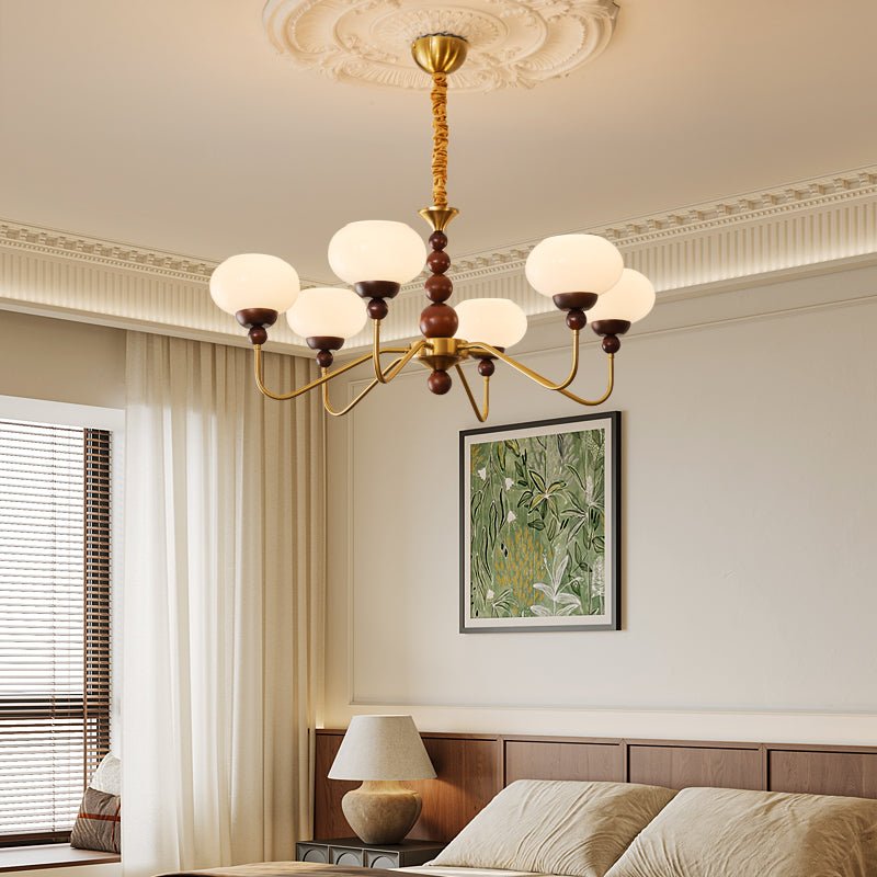 Verdeneth Glass Chandelier-Moonnatur