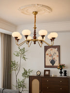 Verdeneth Glass Chandelier-Moonnatur