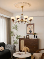 Verdeneth Glass Chandelier-Moonnatur