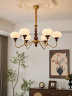 Verdeneth Glass Chandelier-Moonnatur