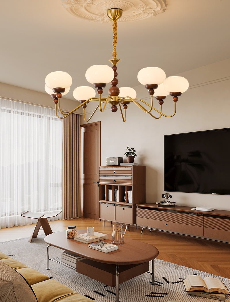 Verdeneth Glass Chandelier-Moonnatur