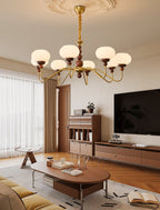 Verdeneth Glass Chandelier-Moonnatur