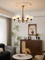 Verdeneth Glass Chandelier-Moonnatur