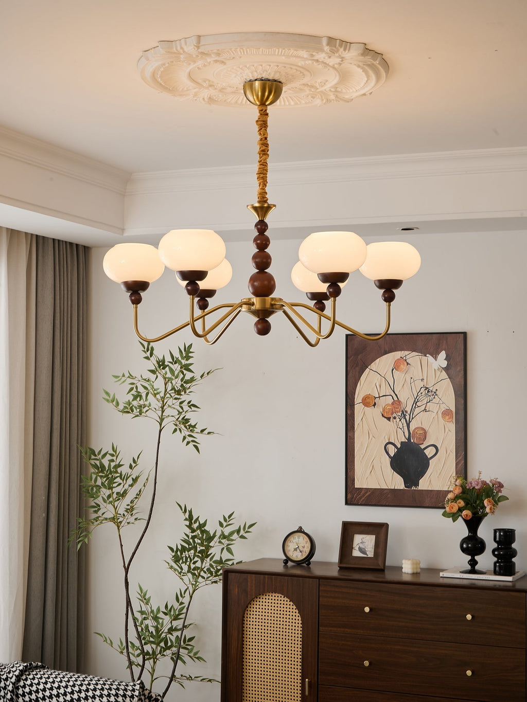 Verdeneth Glass Chandelier-Moonnatur