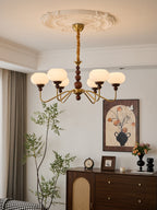 Verdeneth Glass Chandelier-Moonnatur