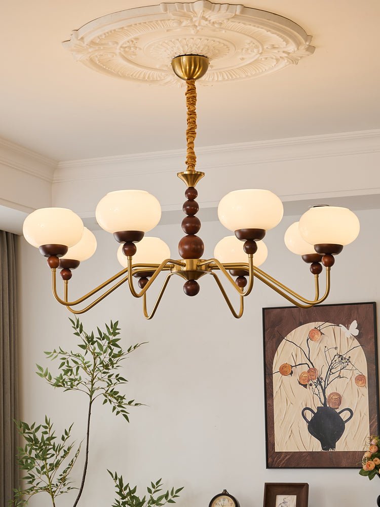 Verdeneth Glass Chandelier-Moonnatur