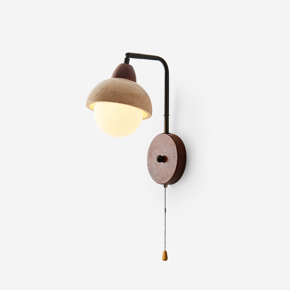Ivrenholm Travertine Wall Light-Moonnatur
