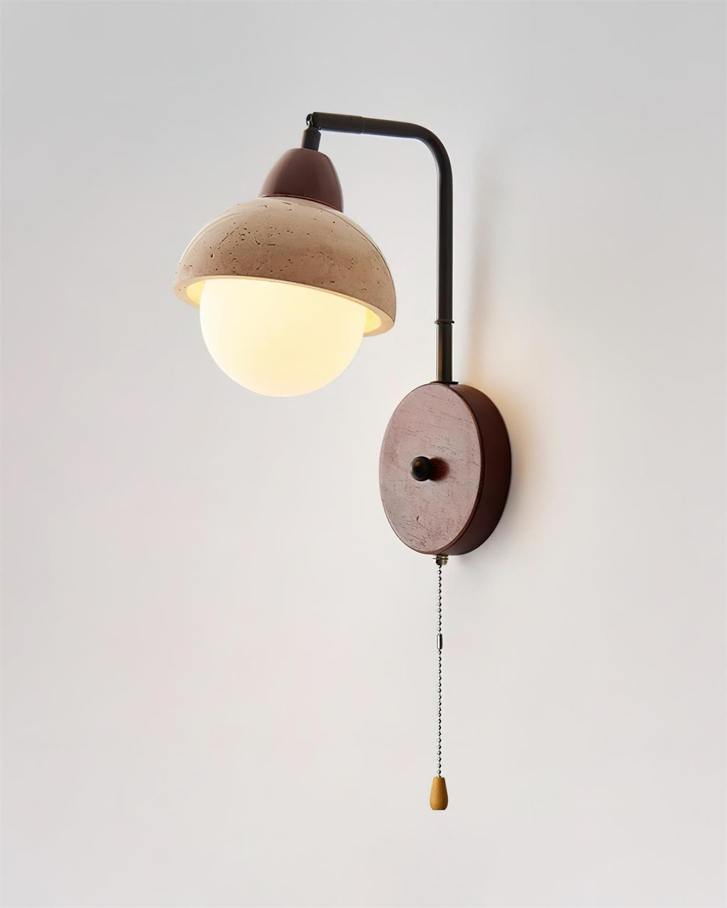 Ivrenholm Travertine Wall Light-Moonnatur