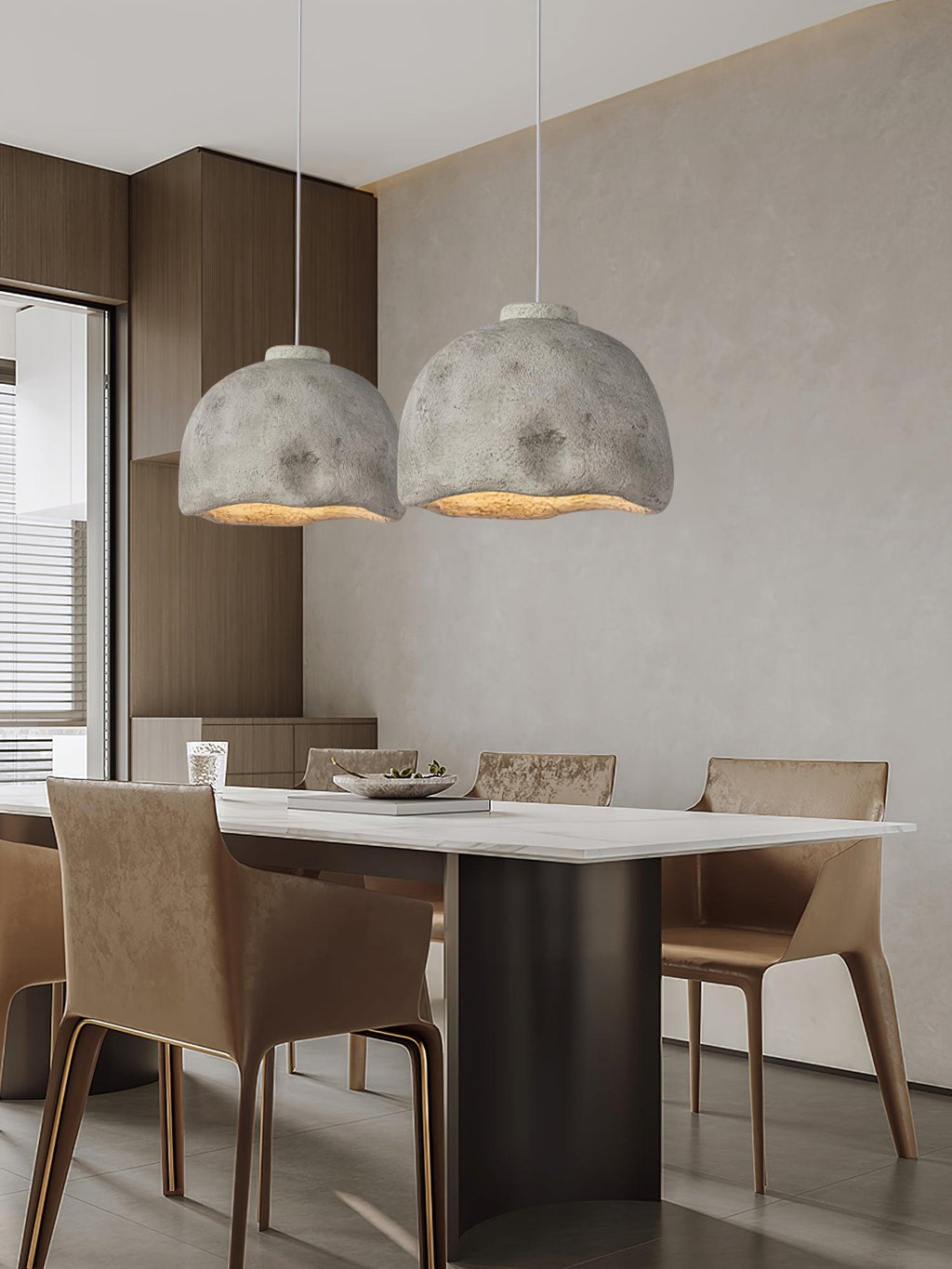 Everia Polyethylene Pendant Light-Moonnatur