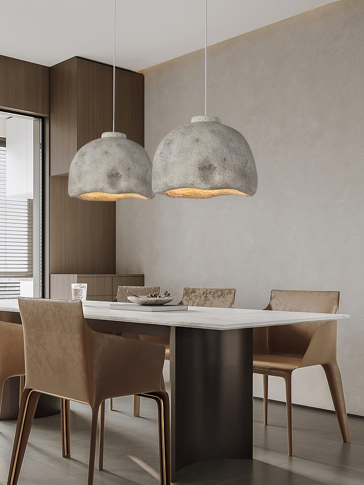 Everia Polyethylene Pendant Light-Moonnatur
