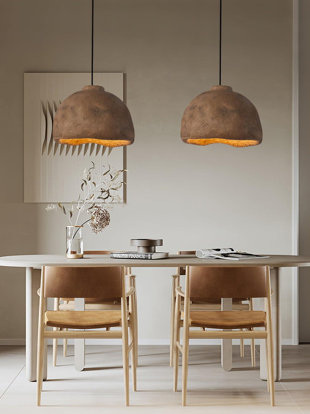 Everia Polyethylene Pendant Light-Moonnatur