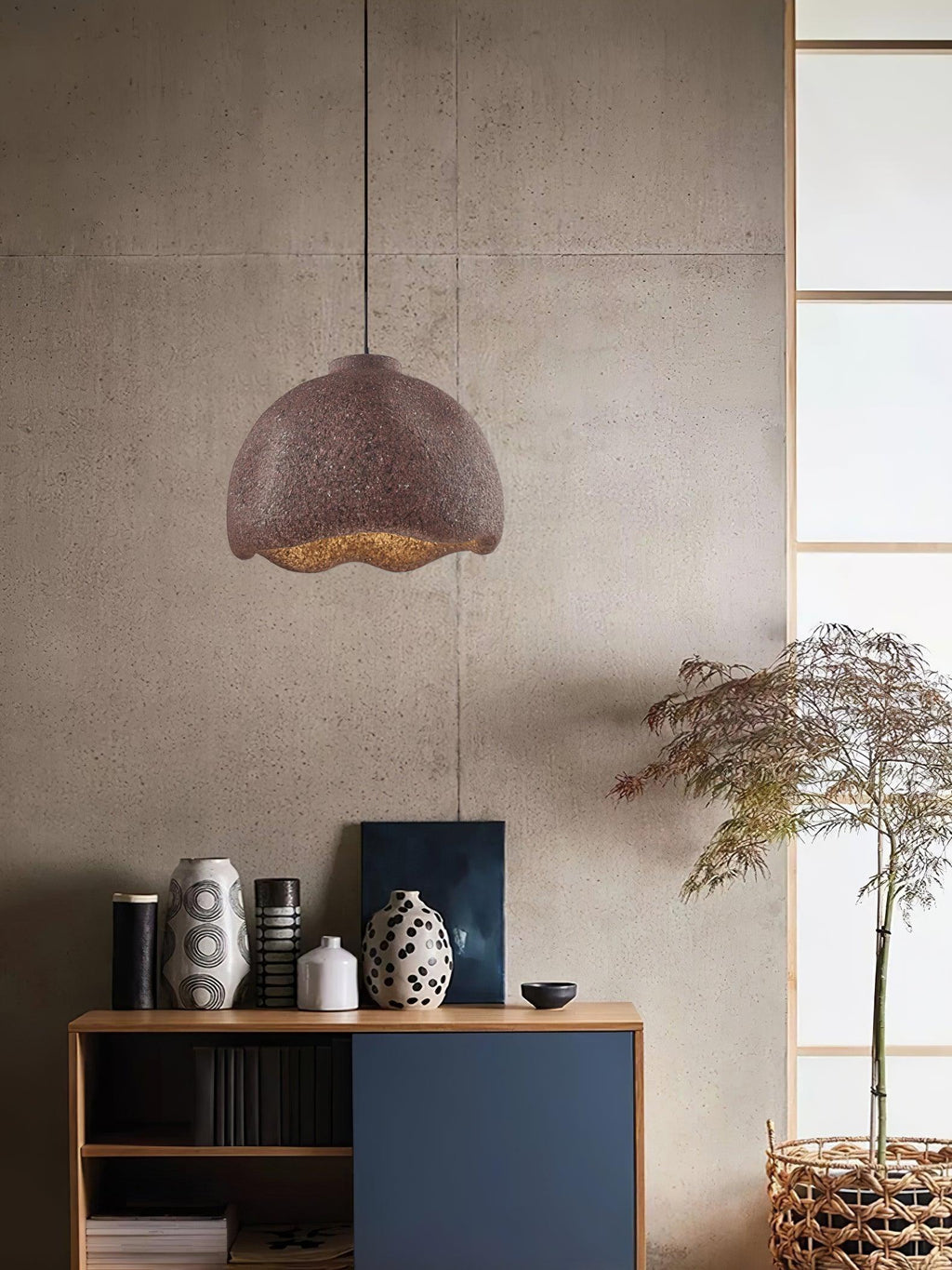 Vamoria Polyethylene Pendant Lamp-Moonnatur