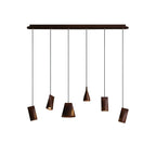 Lyrenelle Wood Pendant Light-Moonnatur