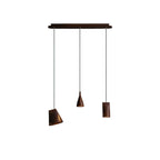 Lyrenelle Wood Pendant Light-Moonnatur
