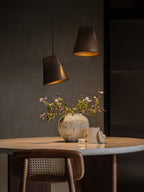 Lyrenelle Wood Pendant Light-Moonnatur