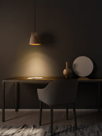 Lyrenelle Wood Pendant Light-Moonnatur
