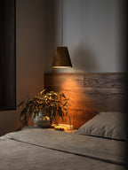 Lyrenelle Wood Pendant Light-Moonnatur