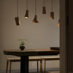 Lyrenelle Wood Pendant Light-Moonnatur