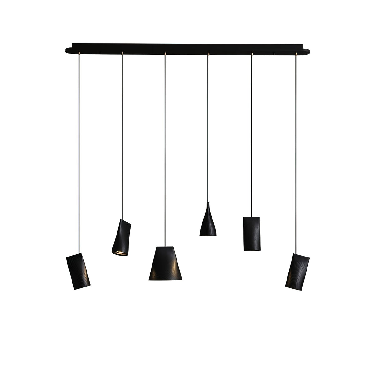 Lyrenelle Wood Pendant Light-Moonnatur