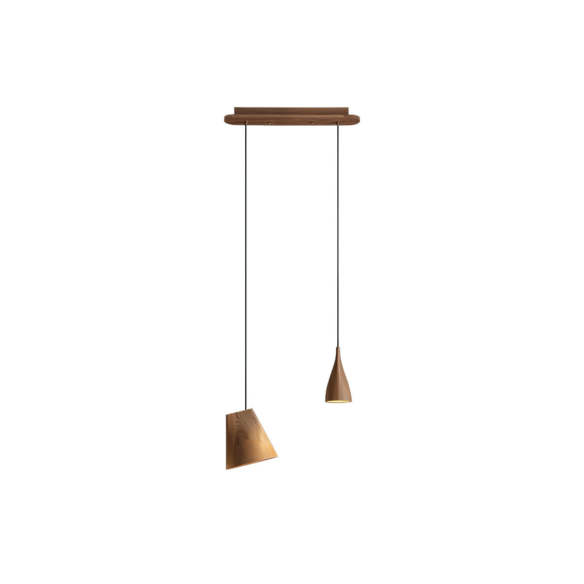 Lyrenelle Wood Pendant Light-Moonnatur
