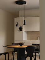 Lyrenelle Wood Pendant Light-Moonnatur