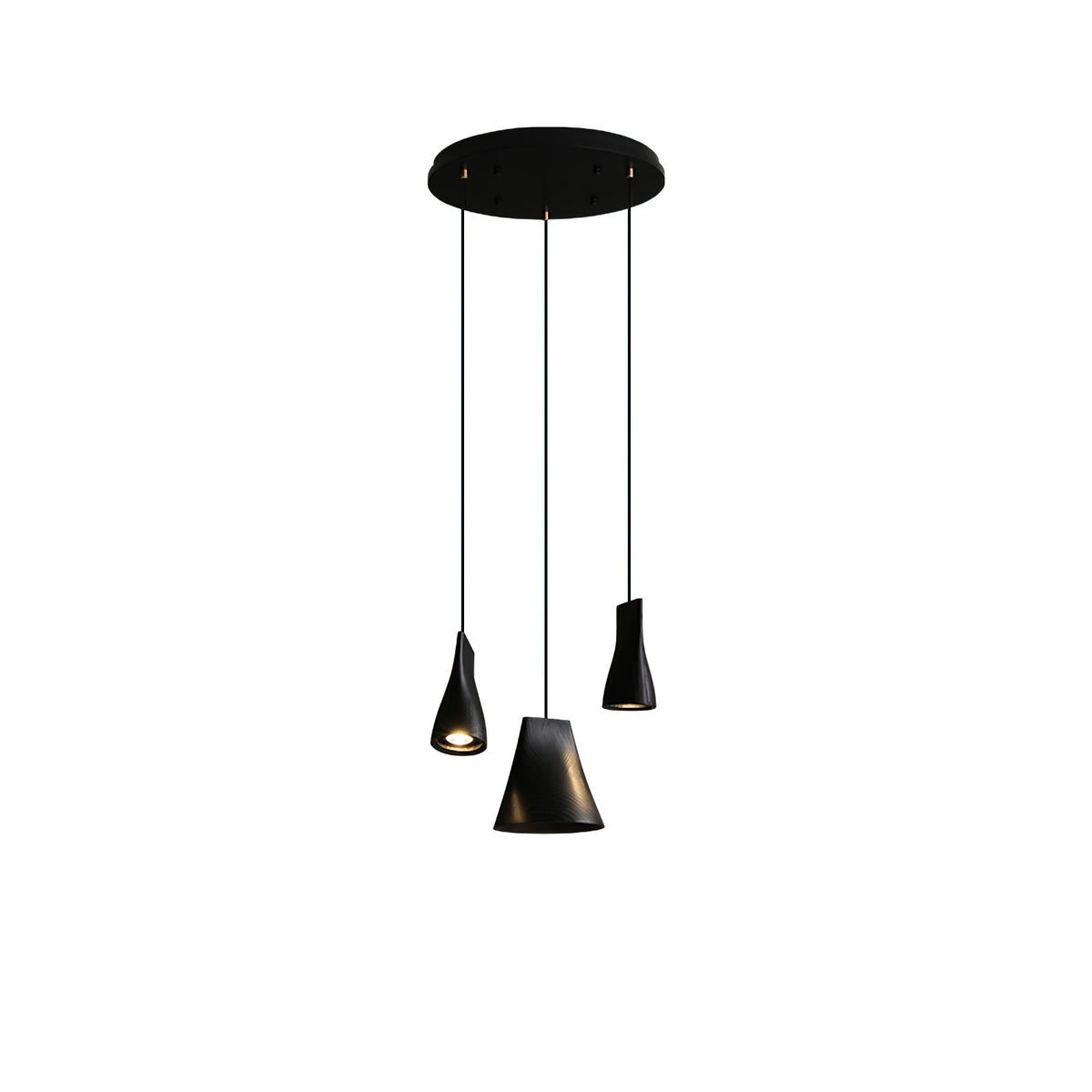 Lyrenelle Wood Pendant Light-Moonnatur