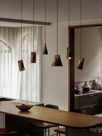 Lyrenelle Wood Pendant Light-Moonnatur
