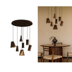 Lyrenelle Wood Pendant Light-Moonnatur