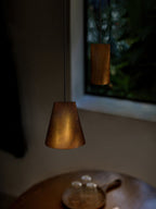 Lyrenelle Wood Pendant Light-Moonnatur