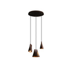 Lyrenelle Wood Pendant Light-Moonnatur